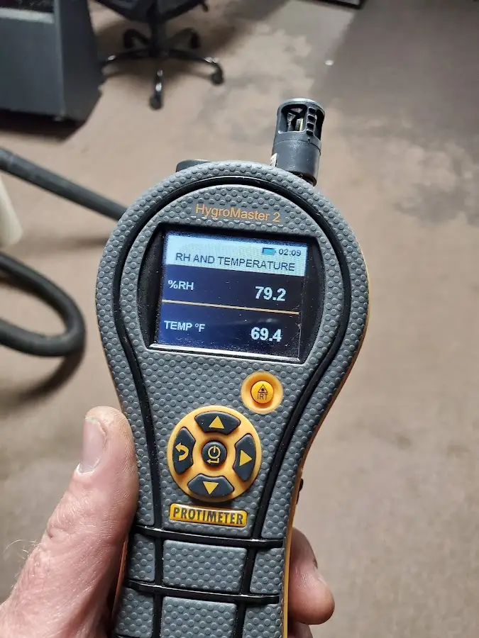 Moisture meter humidity assessment for Fire & Smoke Damage Restoration in Burleson